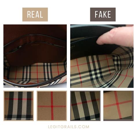 burberry fabric replica|how to tell if burberry bag is real.